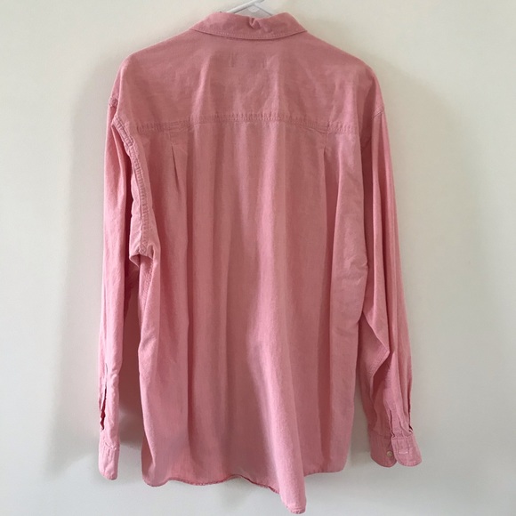 Eddie Bauer Northwest Chambray Button Down XL Tall - Picture 4 of 4